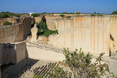 Lithica - s'hostal. sandstone quarry with labirynth