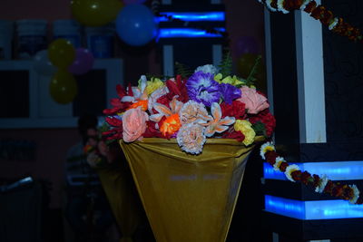 Close-up of flower bouquet