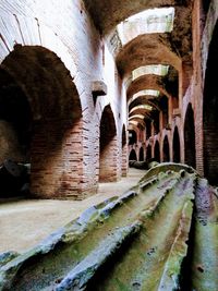 Interior of old building