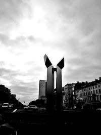 Cityscape against sky