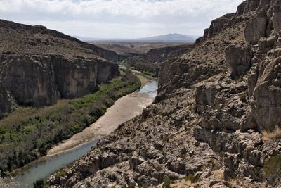 Overlook in big bend national park