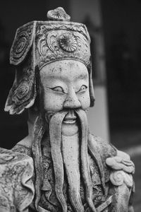 Close-up of buddha statue