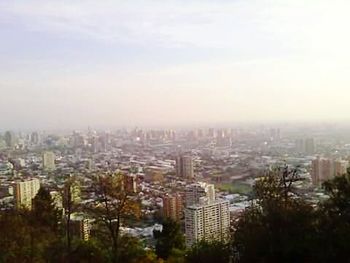 High angle view of cityscape