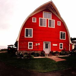 View of house against sky