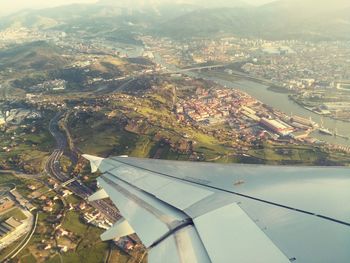 Aerial view of cityscape