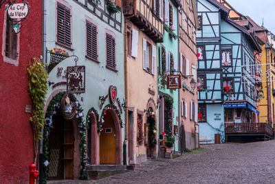 View of buildings in city