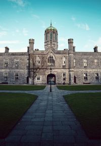 View of historic building against sky