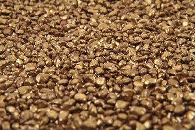 Full frame shot of roasted coffee beans