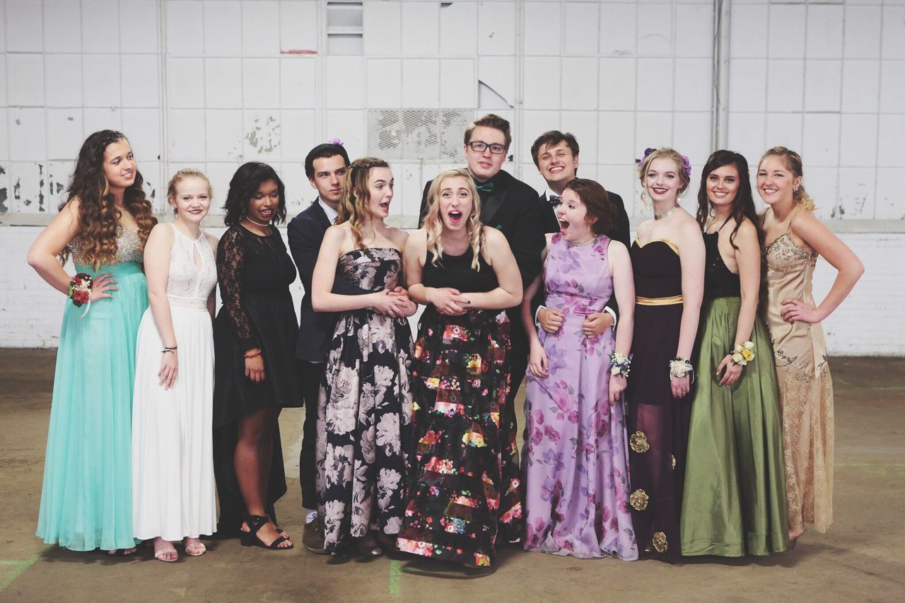 full length, friendship, dress, group of people, formalwear, togetherness, portrait, mature women, people, adults only, adult, indoors