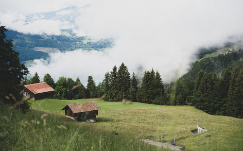 Hut on the mountain