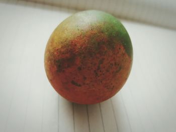 Close-up of fruit on table