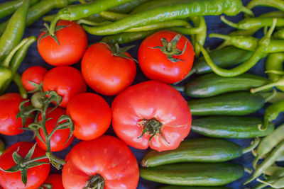 Close-up of tomatoes in market