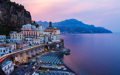 Atrani by sunset