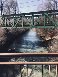 Bridge over river