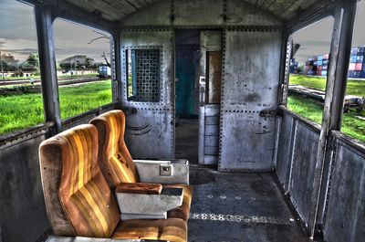 View of an abandoned building