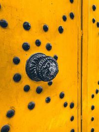 Full frame shot of old wooden door