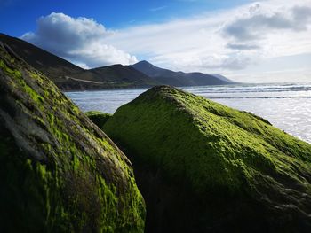 Panoramic view of sea against sky