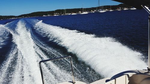 Panoramic view of sea against sky