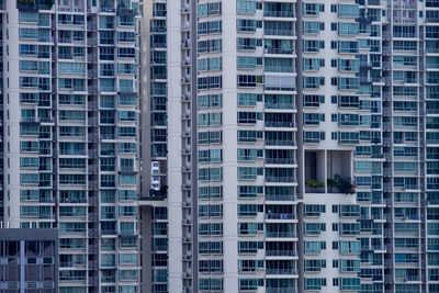 Full frame shot of modern building in city