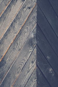 Full frame shot of wooden pier