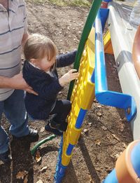 Children playing in playground