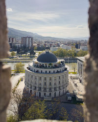 Buildings in city