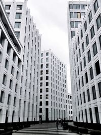 Low angle view of buildings against sky