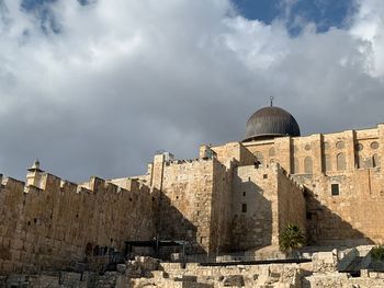 Ancient walls of jerusalem