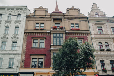 Low angle view of building against sky