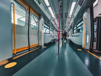 Railroad station platform