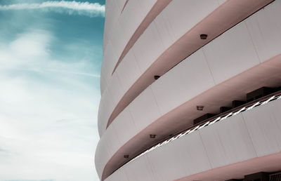 Low angle view of built structure against sky