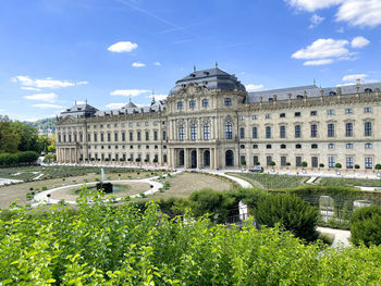 View of historic building against sky