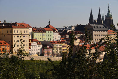 Buildings in city