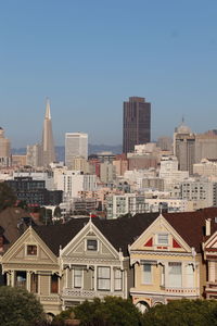 Buildings in city