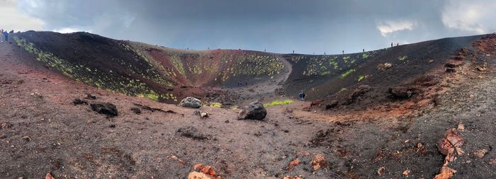 Krater sylvester am etna