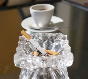 Coffee and cigarette