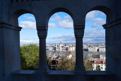 Buildings in city