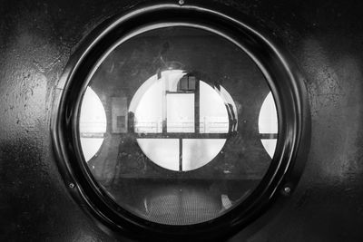 Full frame shot of glass window