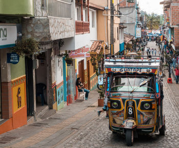 Street amidst buildings in city