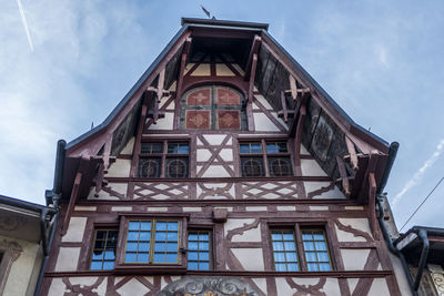 Painted facade in the beautiful village of stein am rhein