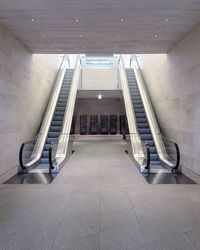 Staircase in modern building