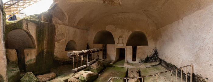 Interior of old building