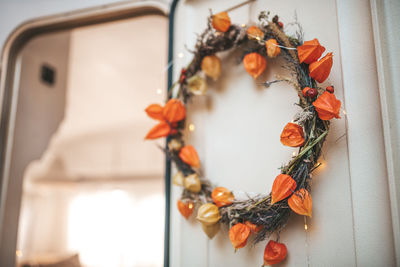 Close-up of christmas decoration