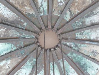 Low angle view of ceiling
