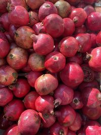 Full frame shot of apples