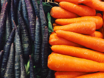 Close-up of vegetables for sale at market stall