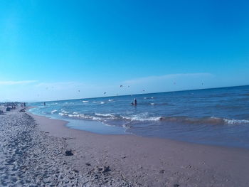 Scenic view of beach
