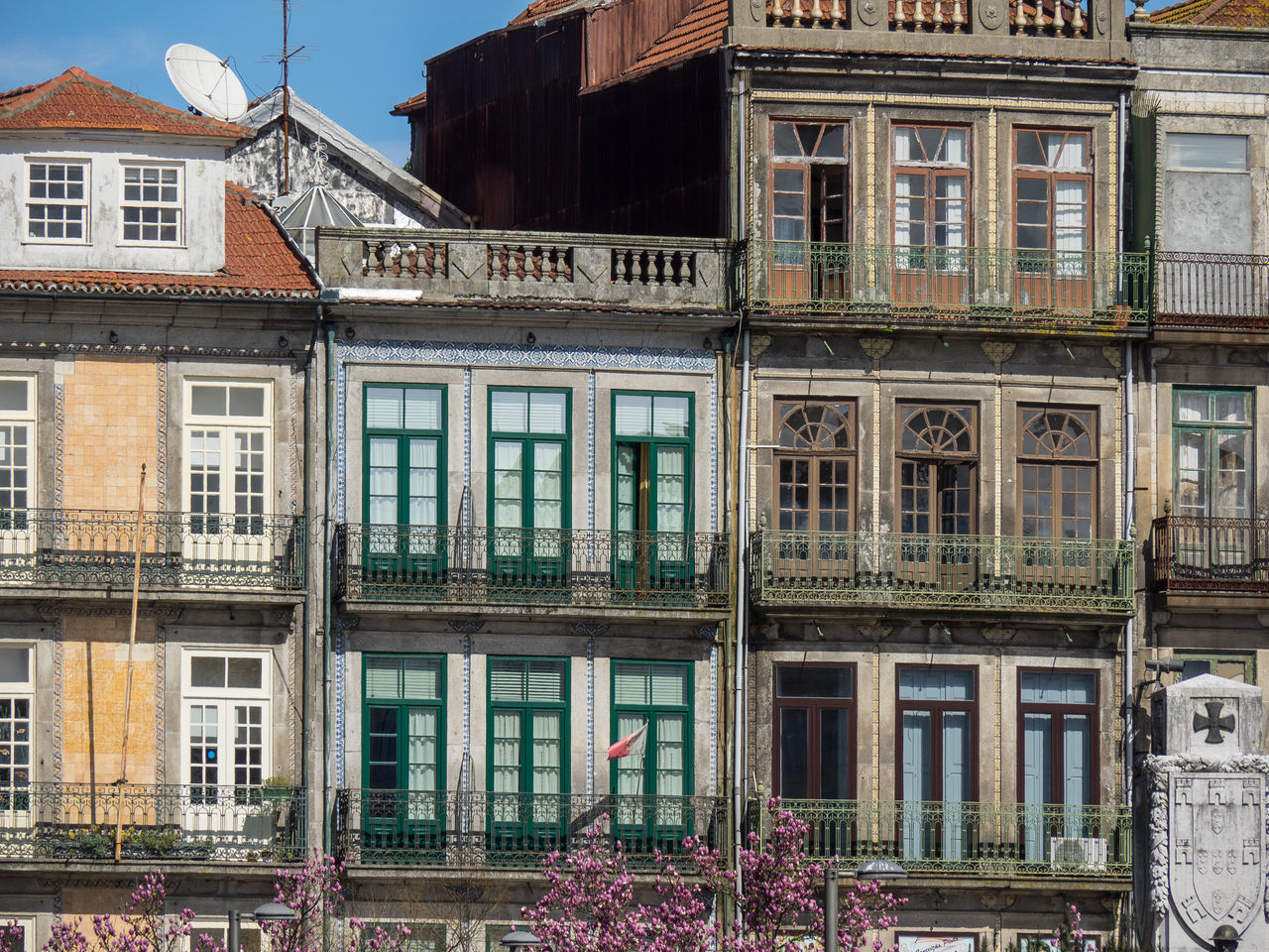 RESIDENTIAL BUILDINGS AGAINST SKY