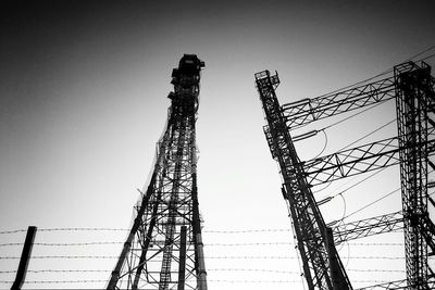 Low angle view of construction site