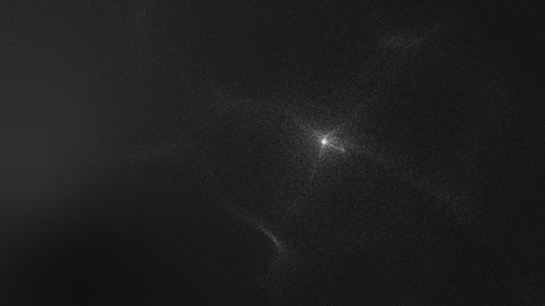 Low angle view of star field at night